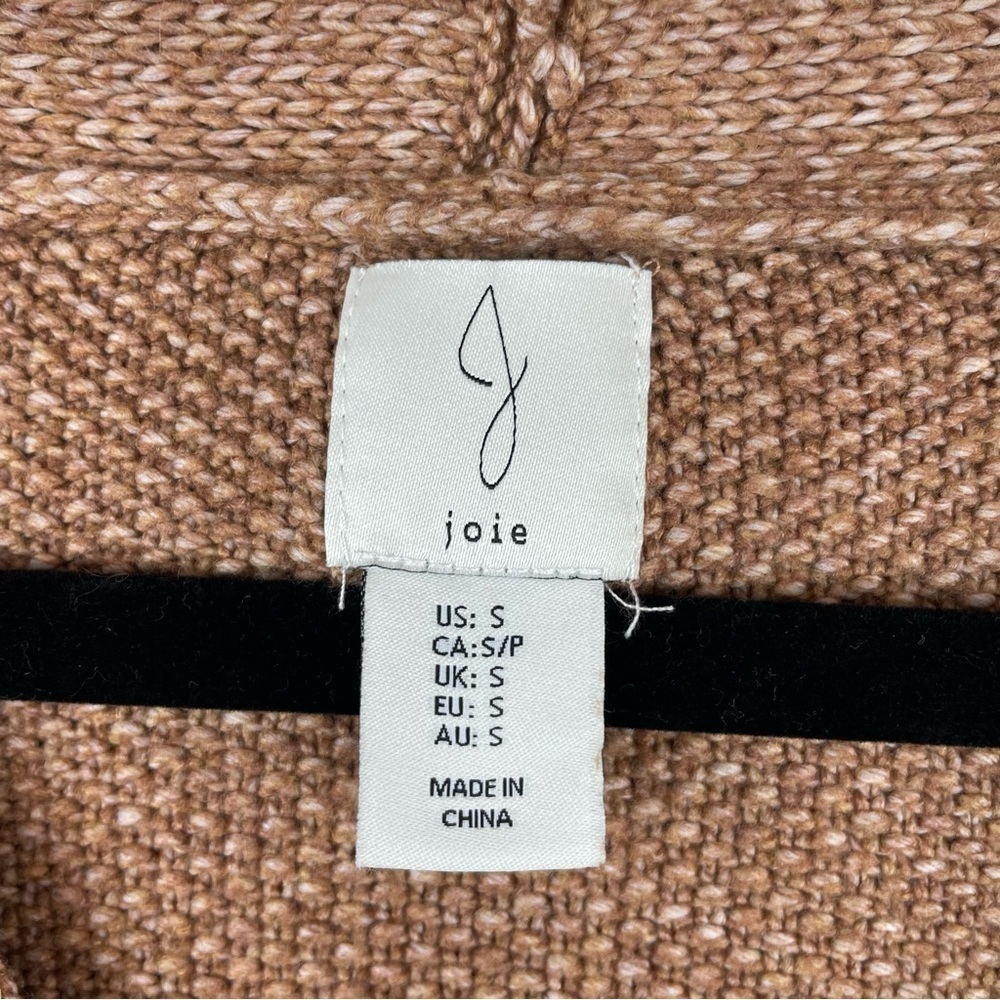Joie tan caramel button up sweater small - Picture 3 of 6